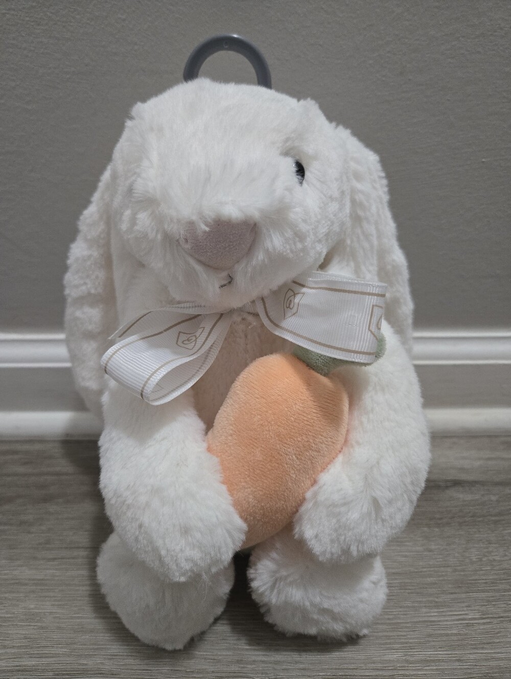 Snug “My Best Friend” Plush Bunny with Carrot – NWOT Stuffed Animal Toy